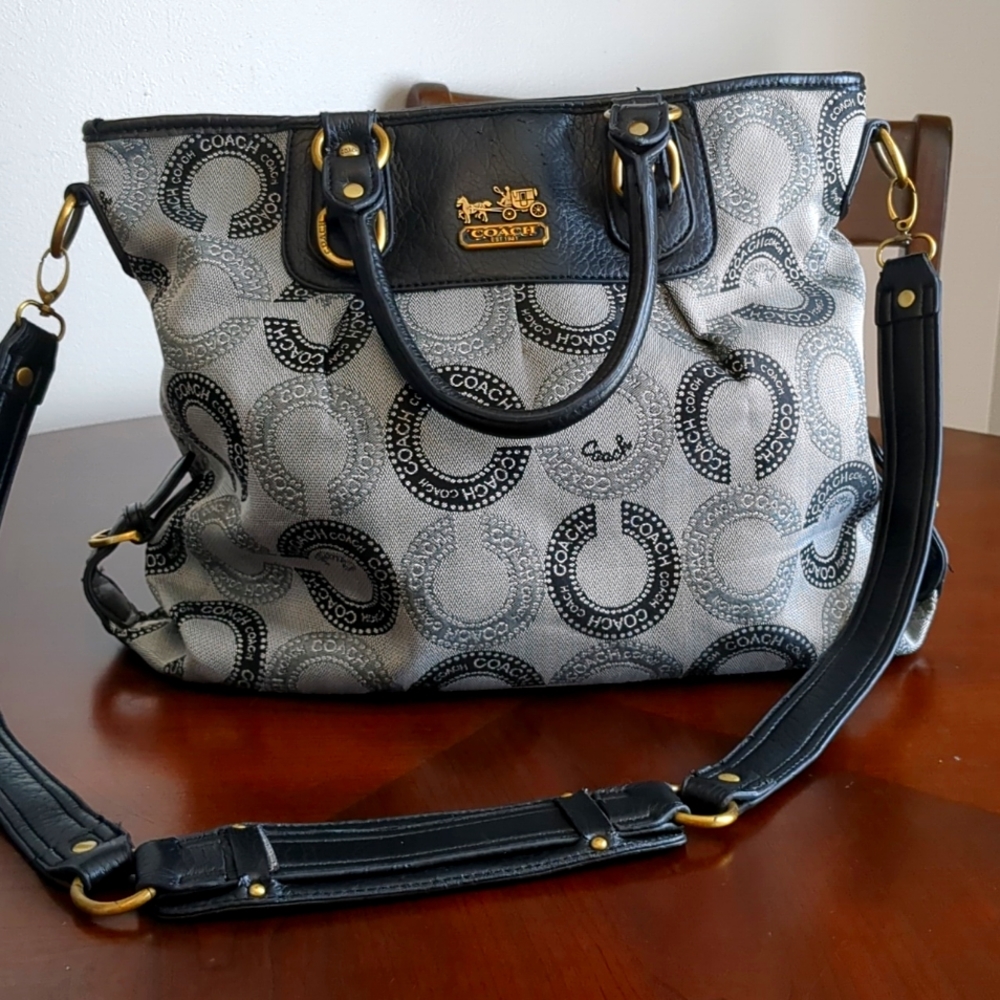 Gently used Coach satchel